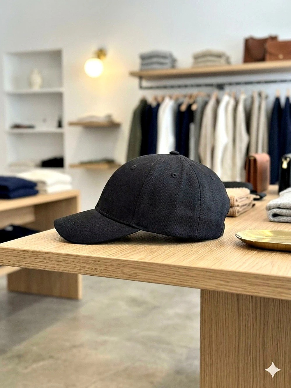 Black Baseball Cap - Picture 5 of 11
